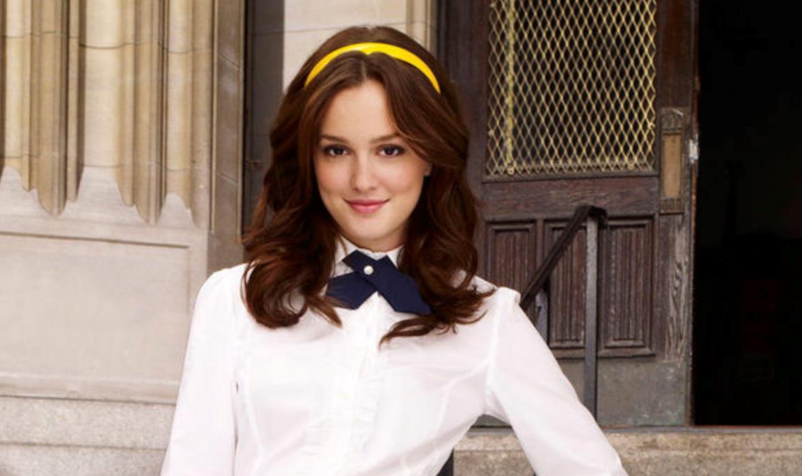 Blair Waldorf con un cerchietto