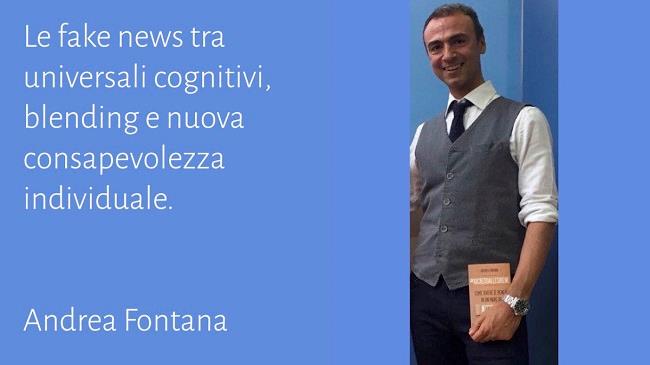 Andrea Fontana spiega le fake news nel suo ultimo libro #IOCREDOALLESIRENE Come districarsi nel mare di fake news nella realtà virtuale