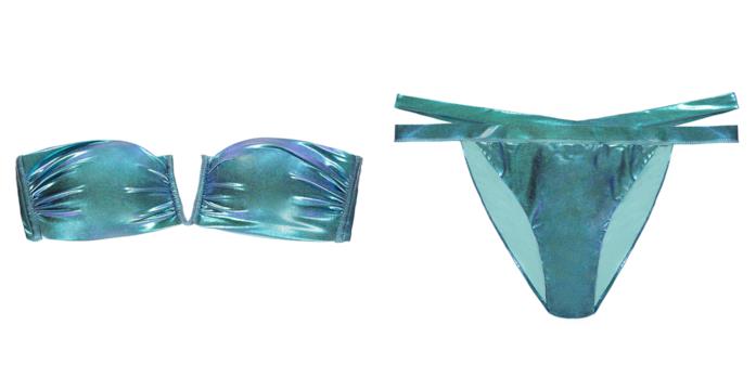 Il Bikini metallizzato della collezione Tezenis 2018 Il Bikini metallizzato della collezione Tezenis 2018