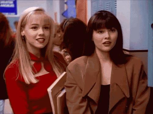 Shannen Doherty e Jennie Garth, litigiose sul set di Beverly Hills 90210 Kelly Taylor e Brenda Walsh di Beverly Hills 90210