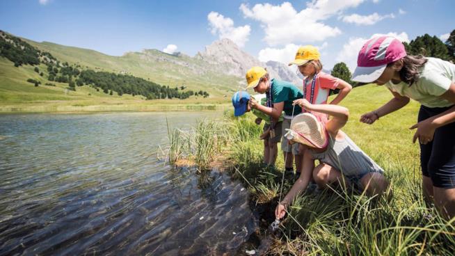 Bambini al lago Bambini al lago