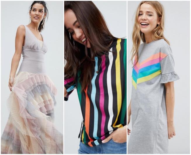 Arcobaleno Collage dfi outfit arcobaleno