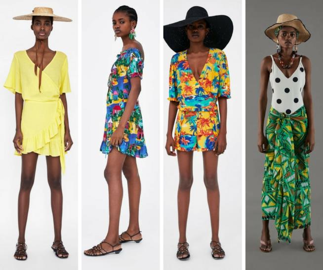 Beachwear Zara 2018 Abiti e accessori da mare Zara 2018