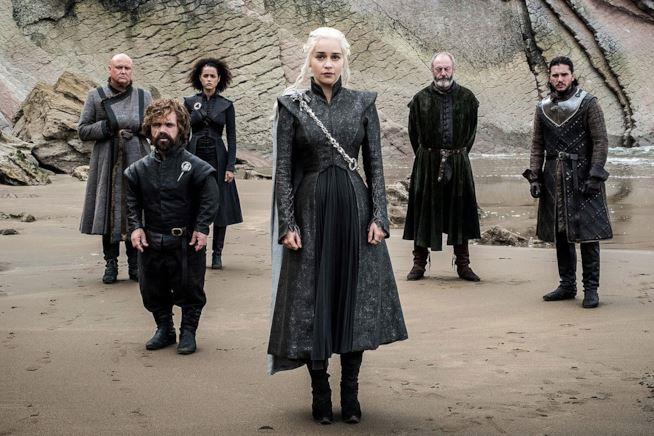 Una scena di Game of Thrones Il cast di Game of Thrones