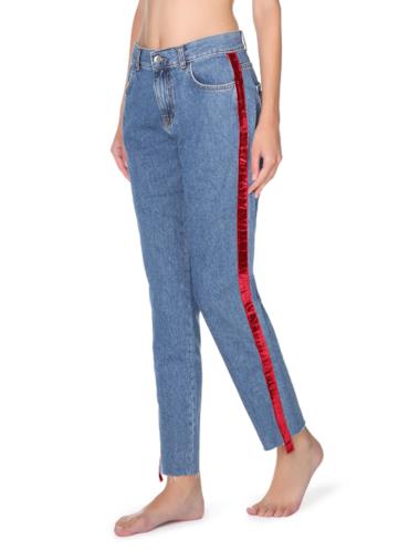 Jeggings con pannelli laterali