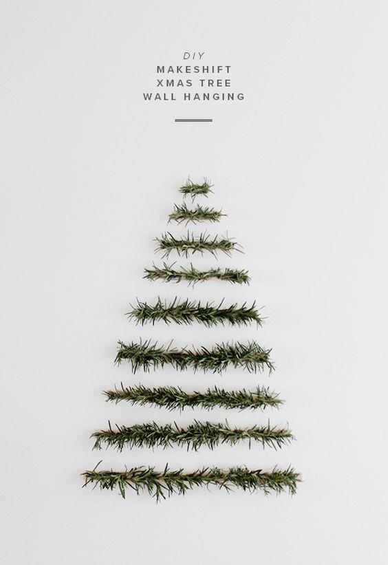 Albero di Natale di rosmarino Albero di Natale aromatico