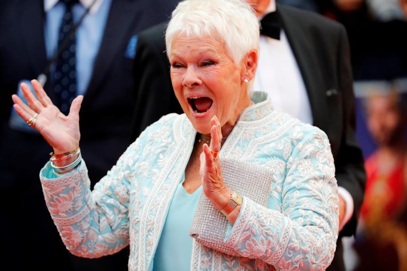 Judi Dench alla presentazione di Victoria e Abdul a Venezia Judi Dench sul red carpet di Venezia 2017