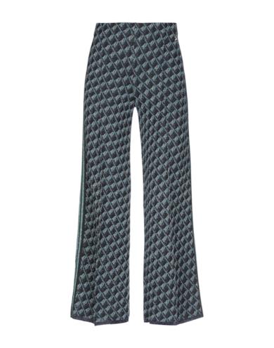 Pantalone nero con stampa