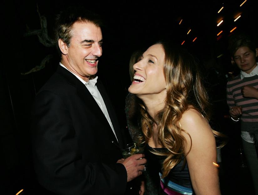 Sarah Jessica Parker commenta una foto di Chris Noth in palestra Chris Noth e Sarah Jessica Parker