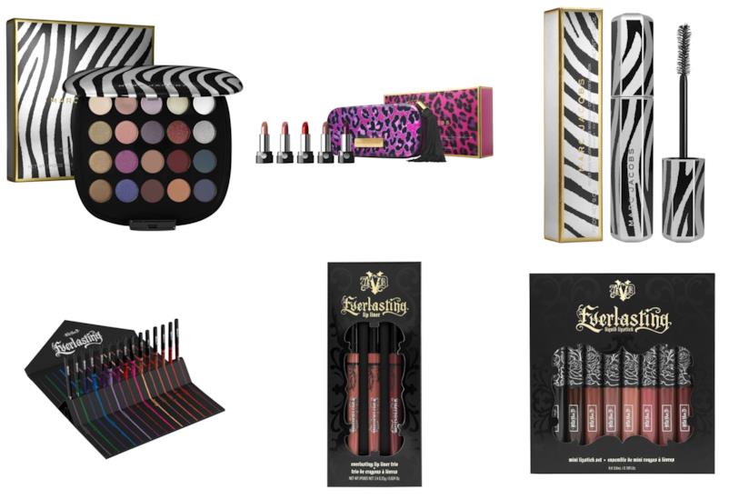cofanetti natalizi Marc Jacobs e Kat Von D confezioni di prodotti per make-up natalizie di Marc Jacobs e Kat Von D