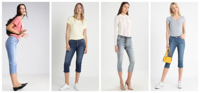 Jeans modello capri per l'estate 2018 Capri, i jeans di tendenza dagli anni '80