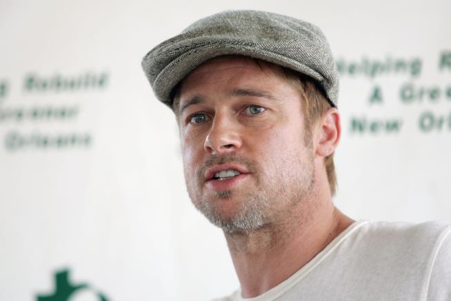 Brad Pitt a New Orleans L'attore Brad Pitt