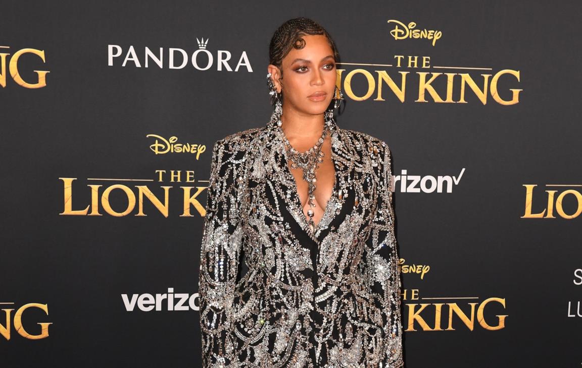 Beyoncé sul red carpet de Il Re Leone