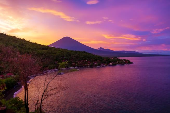 La magia delle Hawaii al tramonto Tramonto alle Hawaii