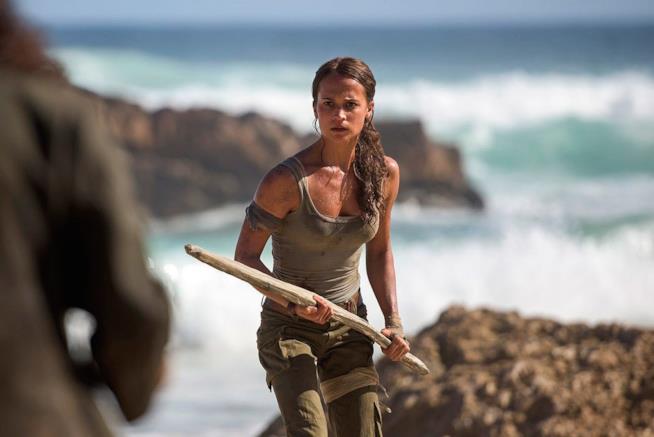 Alicia Vikander, in forma per Tomb Raider Alicia Vikander è l'eroina dei videogiochi Lara Croft