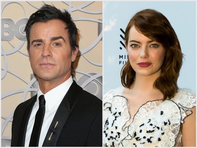 Justin Theroux ed Emma Stone avvistati insieme in Francia Justin Theroux ed Emma Stone