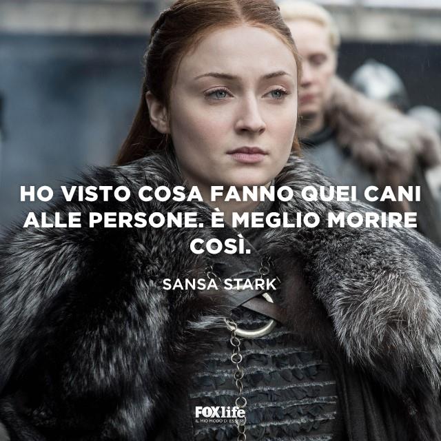 Citazione Sansa Stark Primo piano Sansa Stark