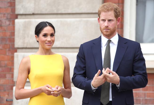 Meghan Markle e Harry a Londra Meghan Markle e Harry