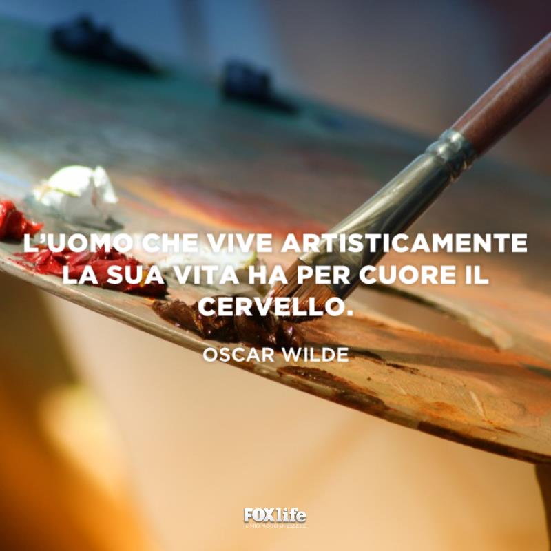 Frase arte Pennello intinto nel colore