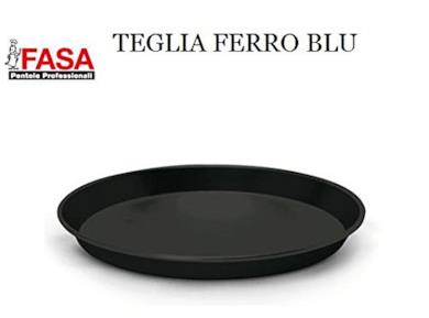 Teglia ferro blu professionale