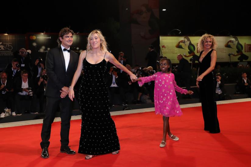 Valeria Golino e Riccardo Scamarcio sul red carpet Valeria Golino, Valeria Bruni Tedeschi e Riccardo Scamarcio sul red carpet