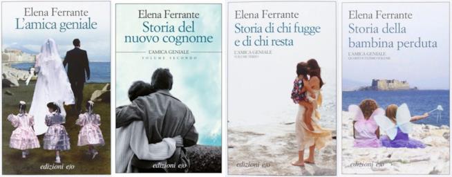 La serie L’Amica Geniale di Elena Ferrante I quattro romanzi di Elena Ferrante