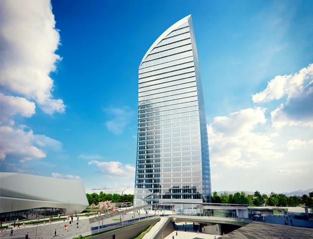 Skyline Milano, in arrivo il grattacielo torre Libeskind CityLife Torre Libeskind CityLife, il progetto per lo skyline di Milano