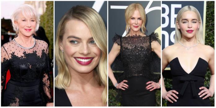 Nirvana Blonde - Golden Globes Star bionde ai Golden Globes