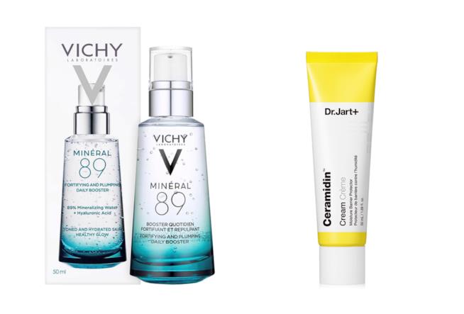 Booster Vichy e crema viso Dr. Jart + Minéral 89 di Vichy e crema Dr Jart+ Ceramidin