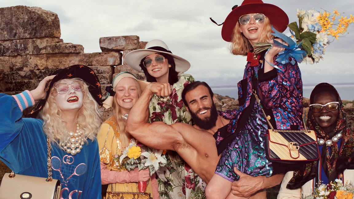 Uno scatto della campagna Pre Fall 2019
