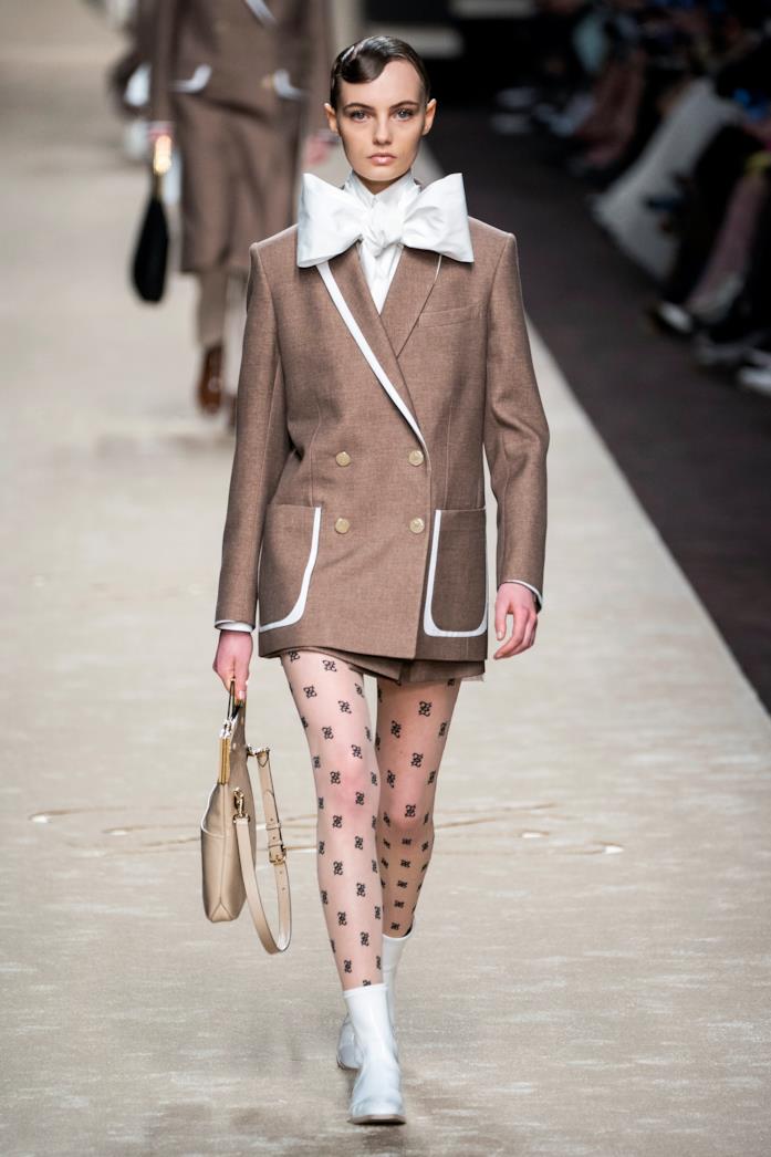 Collant stampati di Fendi Collant stampati firmati Fendi