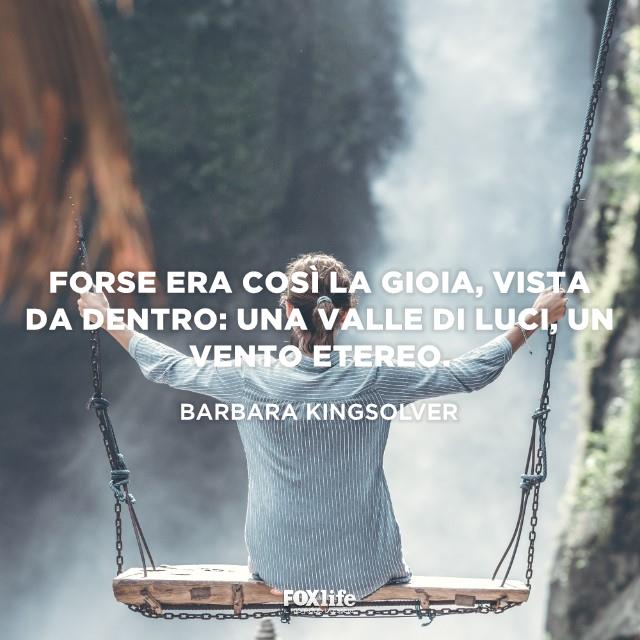 Frase Barbara Ragazza su di un'altalena