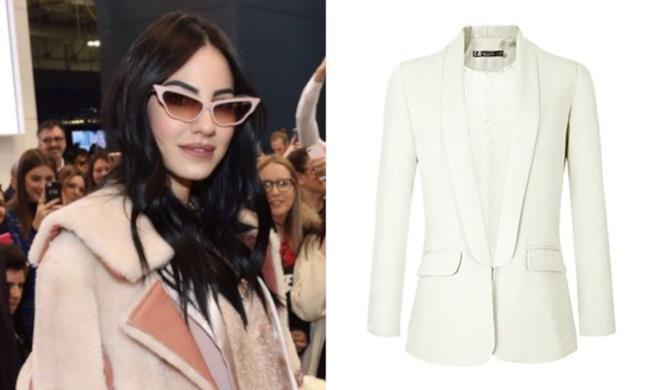 Giulia De Lellis e i look total white Giulia De Lellis in primo piano