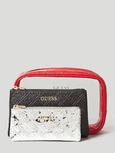 Set tre pezzi con logo impresso
