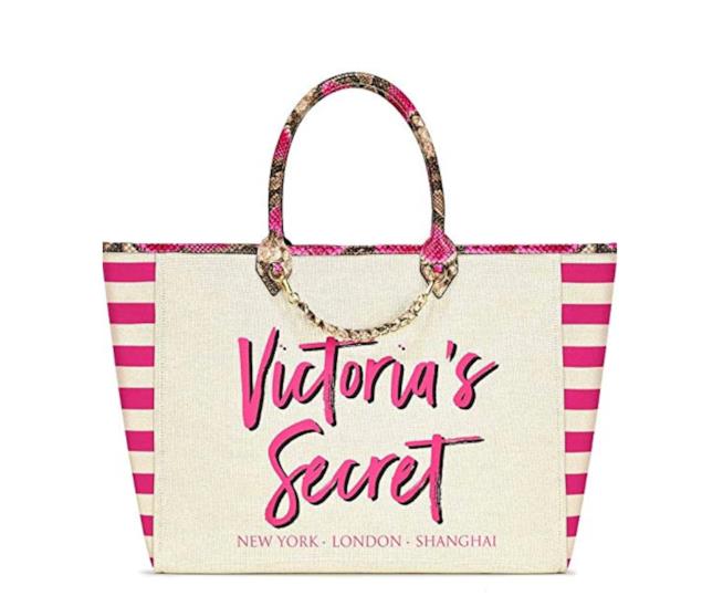 Borsa Victoria's Secret Borsa Victoria's Secret rosa e bianca