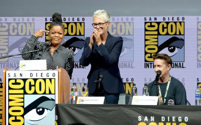 Jamie Lee Curtis Al San Diego Comic-Con Jamie Lee Curtis al SDCC