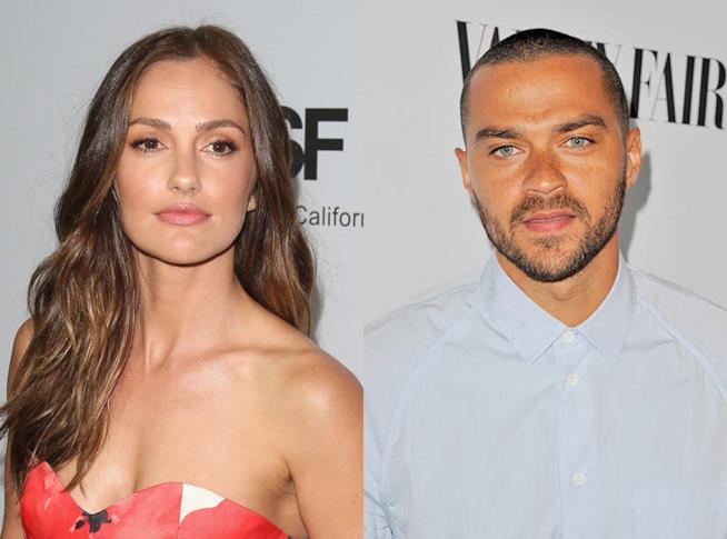 Jesse Williams e Minka Kelly Jesse Williams e la sua nuova fiamma Minka Kelly