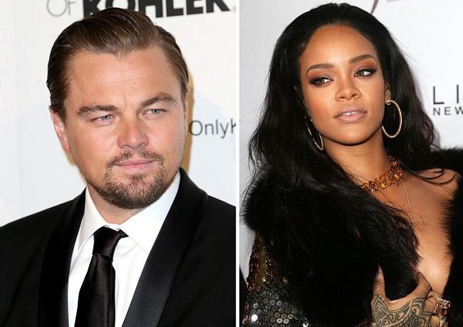 Rihanna e Leo DiCaprio, insieme per una notte Due star che hanno trascorso solo una notte di