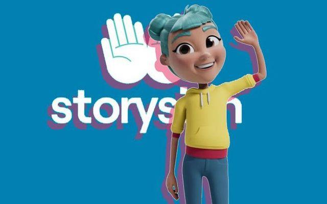 Star avatar app Storysign L'avatar Star creato per la app StorySign
