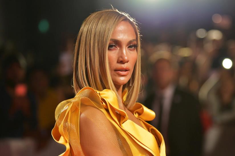 jennifer Lopex sul red carpet del Toronto Film Festival Un primo piano di Jennifer Lopez a Toronto