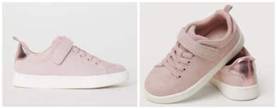 Sneakers rosa chiaro