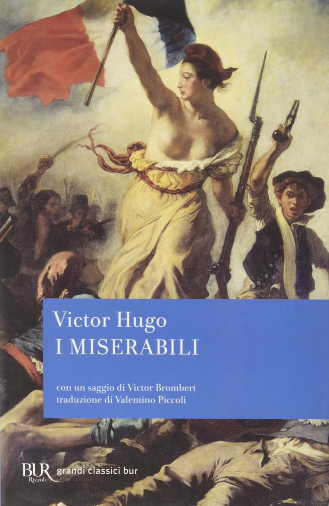 I miserabili La copertina di BUR per I Miserabili