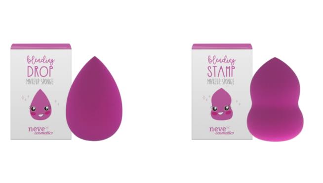 Le spugnette di NeveCosmetics Belnding Drop di NeveCosmetics
