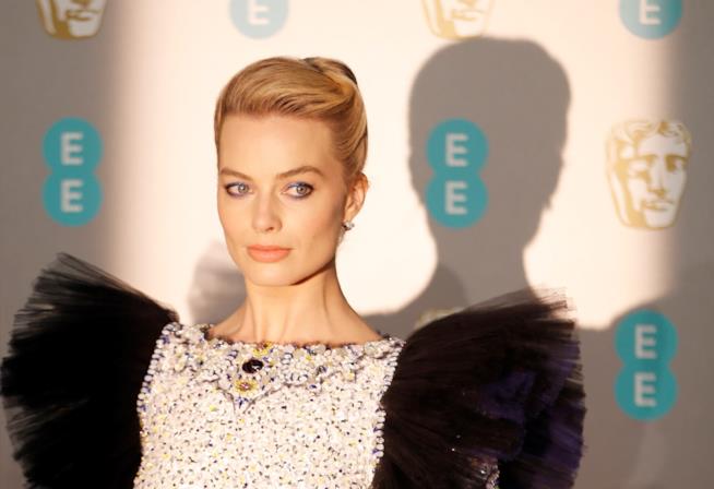 Margot Robbie nel poster di Once Upon a Time in Hollywood Margot Robbie