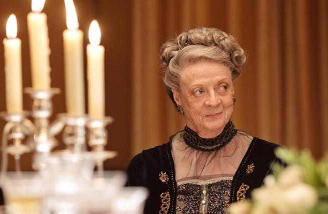 Maggie Smith in Downton Abbey MAggie Smith è la Contessa di Downton Abbey
