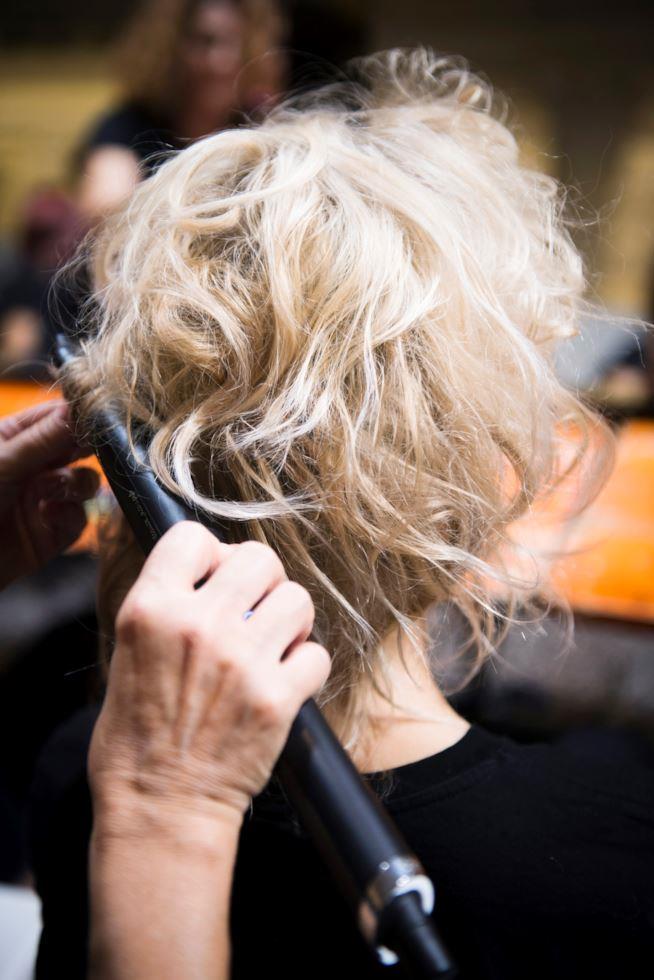 Capelli biondi Mechès su capelli biondi