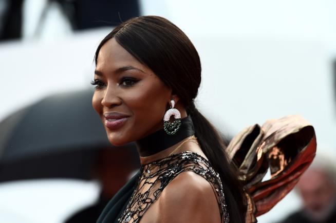 Naomi Campbell a Cannes Naomi Campbell sfila sul red carpet di Cannes 2018