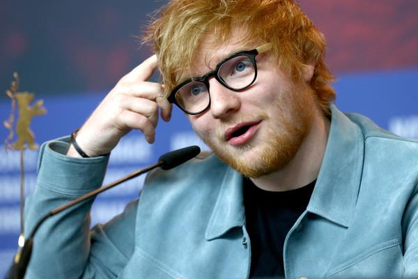 Un primo piano di Ed Sheeran Ed Sheeran in primo piano