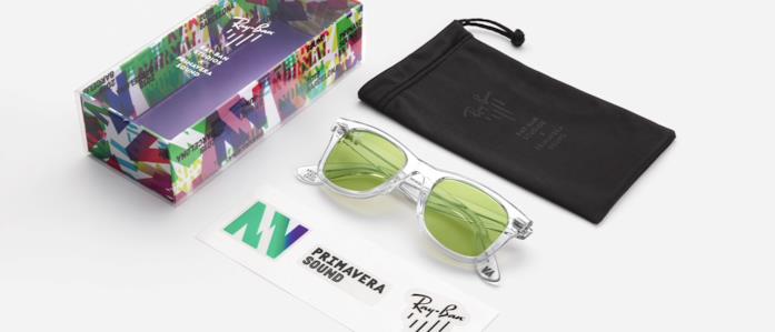 Gli occhiali di Ray-Ban per il Primavera Sound Festival Gli occhiali di Ray-Ban X Primavera Sound
