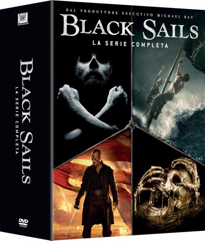 Il cofanetto di Black Sails Cover del cofanetto dvd si Black Sails